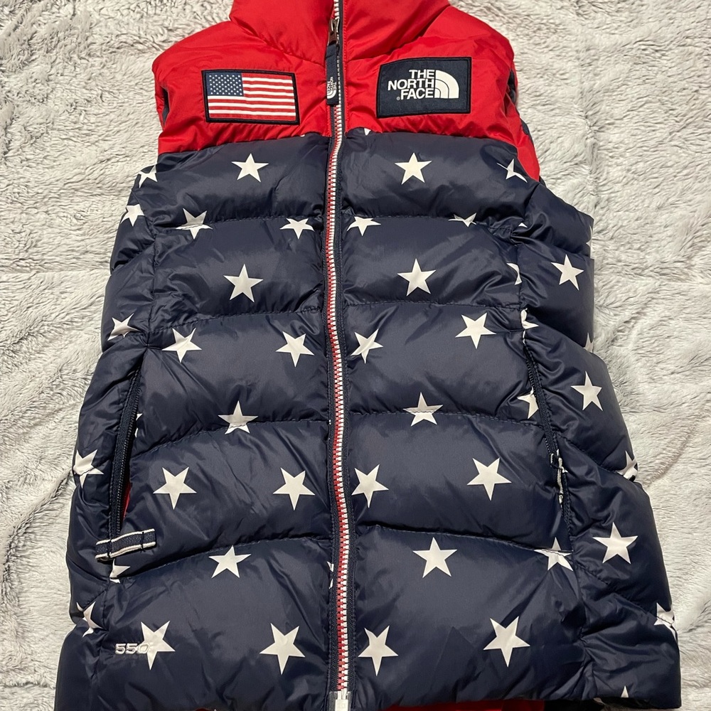 Girls The North Face Puffer Vest